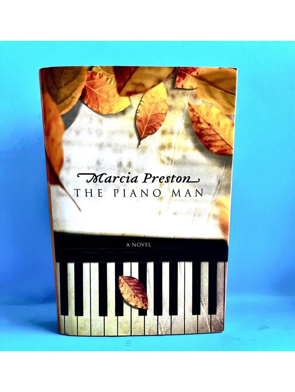 The Piano Man Marcia Preston Hardcover 2006 MIRA First Printing DJ Fiction